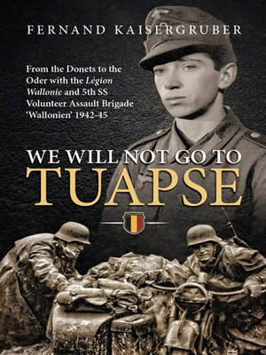 cover image of We Will Not Go to Tuapse